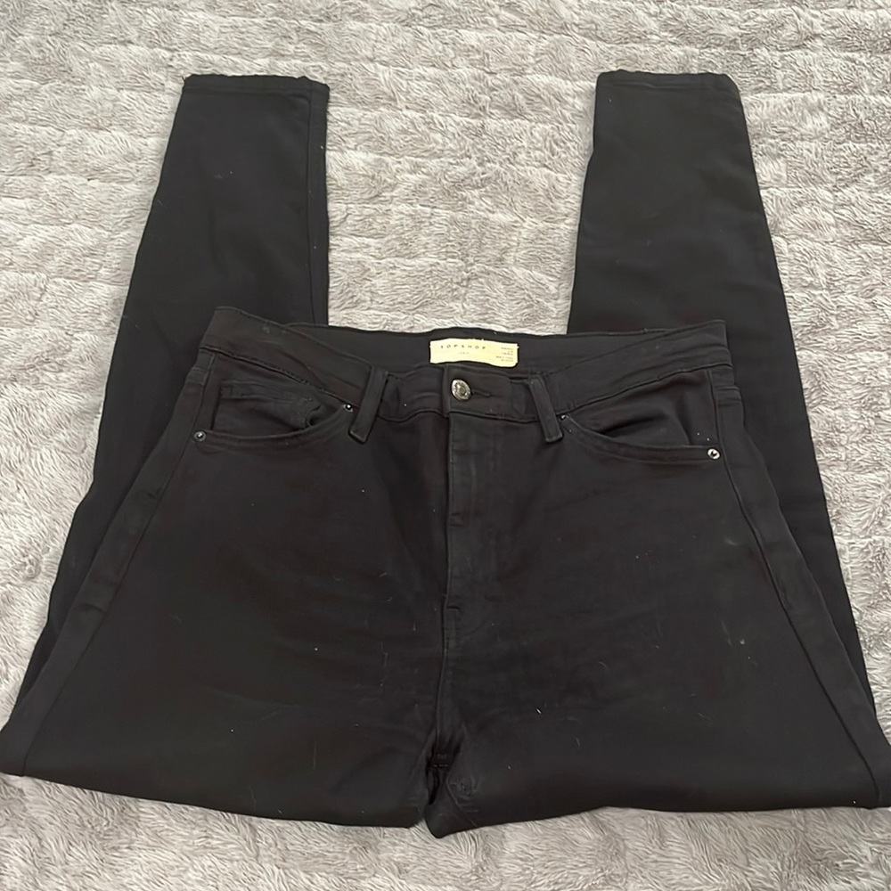Topshop Jamie Distressed Denim Jeans SZ 32, Same Day Ship 🙋🏾‍♀️💕